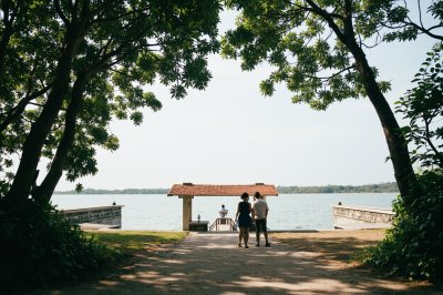 AI-generated travel thumbnail for Kampung Batu Feringgi