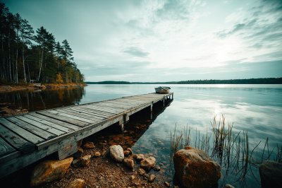 AI-generated travel thumbnail for Kangasniemi