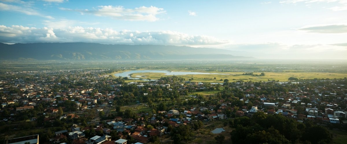 Painterly banner illustration of Kapsabet