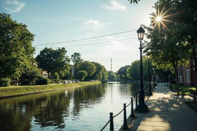AI-generated travel thumbnail for Keele