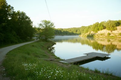 AI-generated travel thumbnail for Kingston Springs