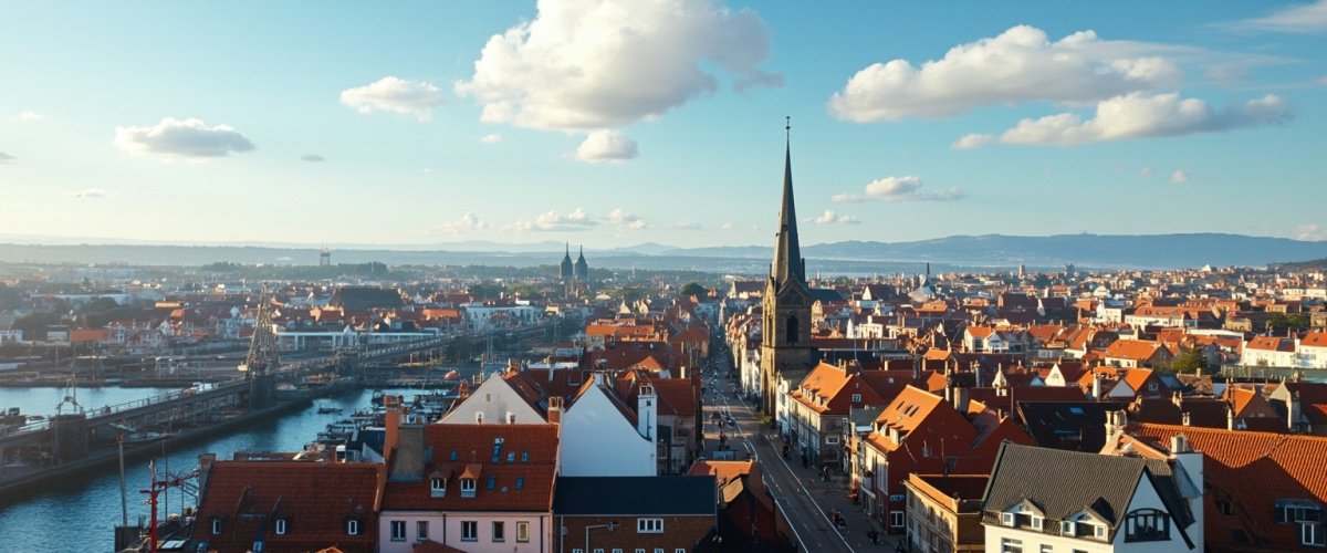 Painterly banner illustration of Kölln-Reisiek