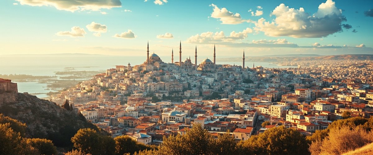 Painterly banner illustration of Kozaklı