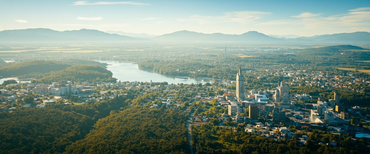 Painterly banner illustration of Krčedin