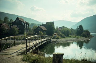 AI-generated travel thumbnail for Krościenko nad Dunajcem