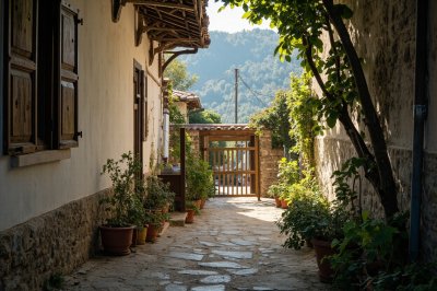 AI-generated travel thumbnail for Krusevo