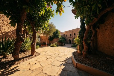 AI-generated travel thumbnail for Ksar el Boukhari
