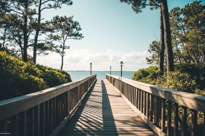 AI-generated travel thumbnail for Kure Beach