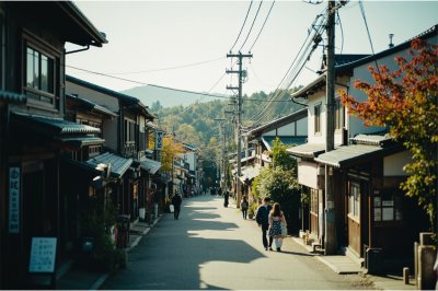 AI-generated travel thumbnail for Kyoto