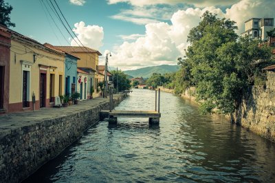 AI-generated travel thumbnail for La Candelaria