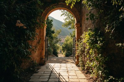 AI-generated travel thumbnail for La Puerta del Pilar