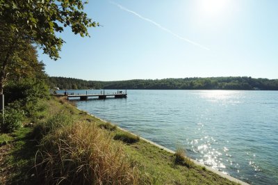 AI-generated travel thumbnail for Lac de la Haute-Sûre