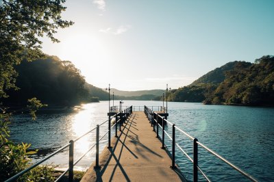 AI-generated travel thumbnail for Lagoa Bonita do Sul