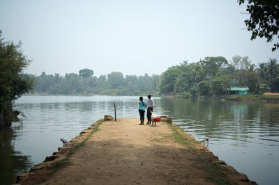 AI-generated travel thumbnail for Lalgudi