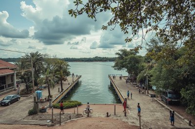AI-generated travel thumbnail for Lambaréné