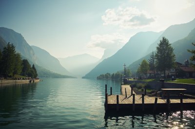 AI-generated travel thumbnail for Langenstein