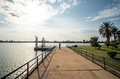 AI-generated travel thumbnail for Larkana