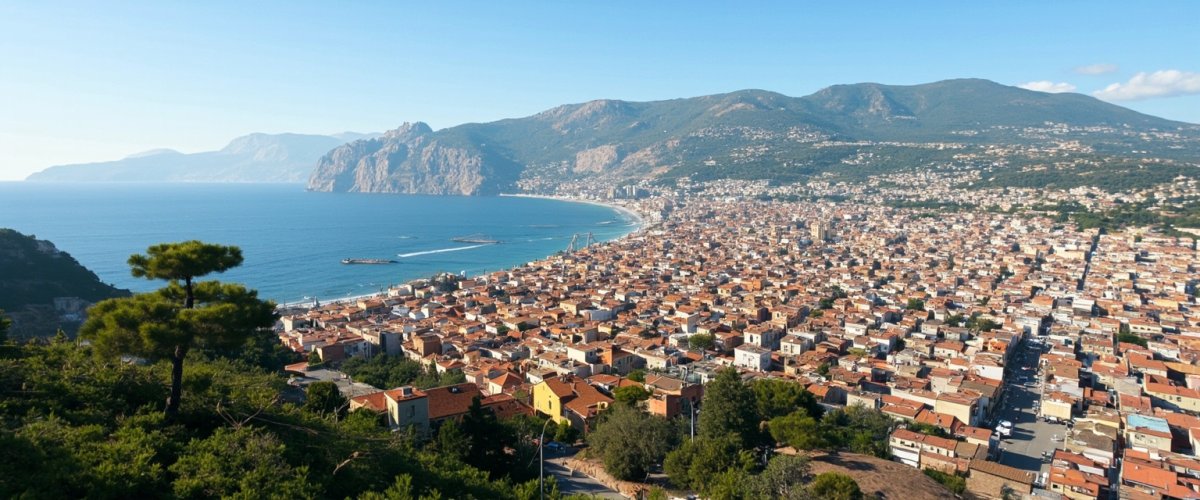 Painterly banner illustration of Lavinaio-Monterosso