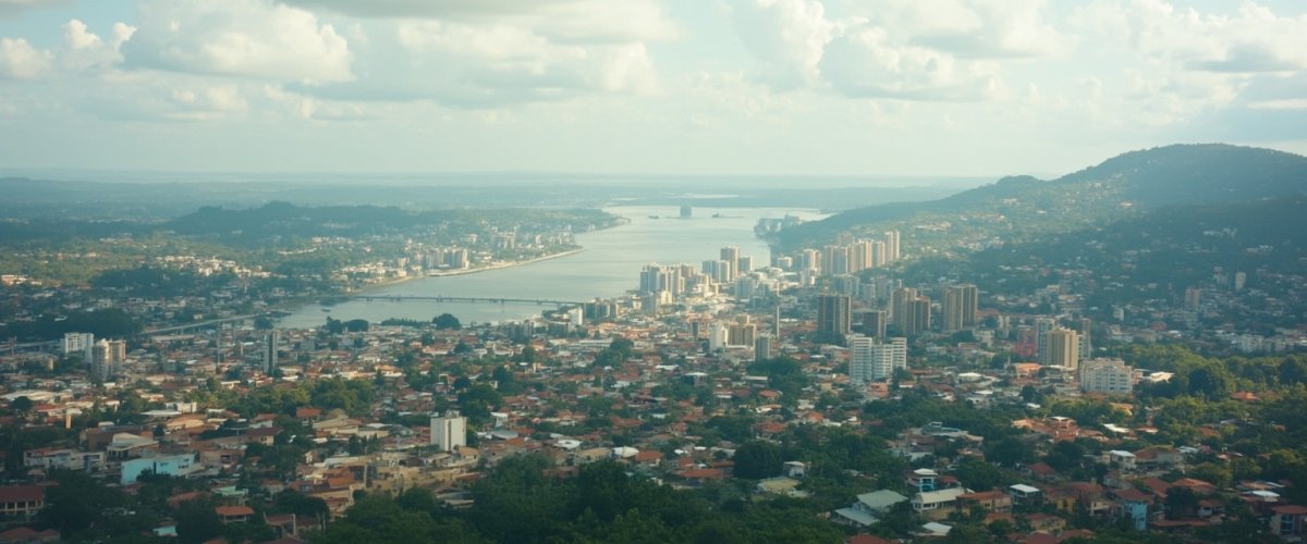 Painterly banner illustration of Limbe
