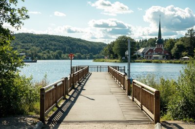 AI-generated travel thumbnail for Ljusdal