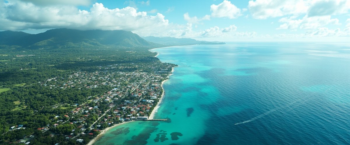 Painterly banner illustration of Lomaiviti Province