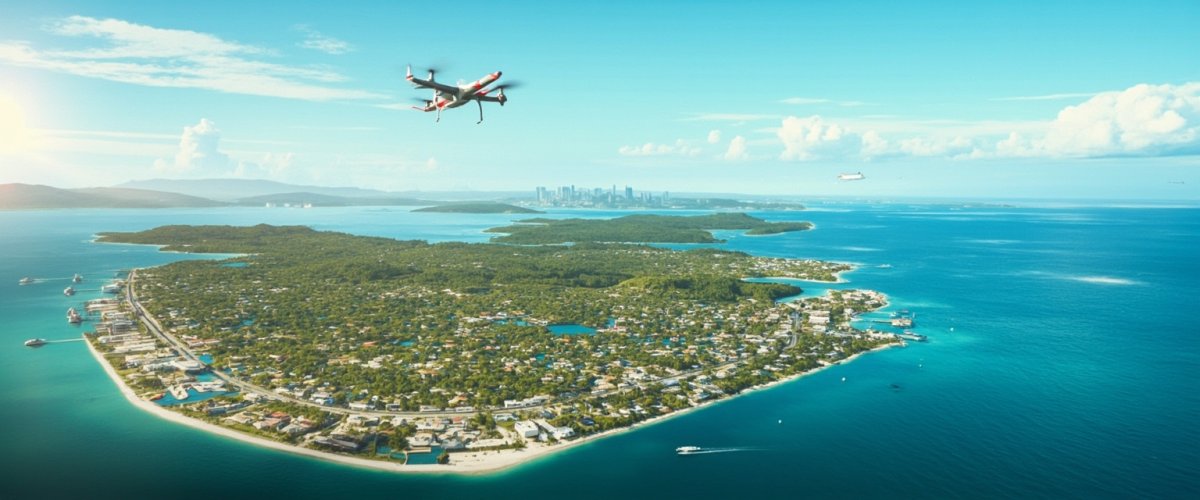 Painterly banner illustration of Long Bay