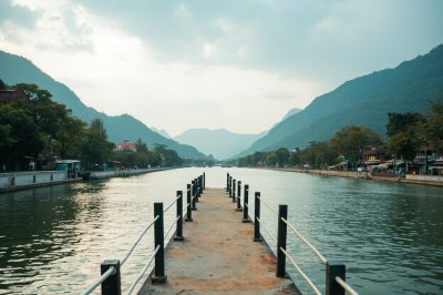 AI-generated travel thumbnail for Luang Prabang