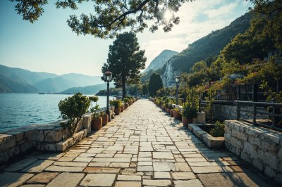 AI-generated travel thumbnail for Lumbarda