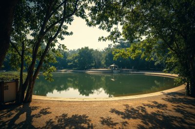 AI-generated travel thumbnail for Mandapam