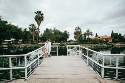 AI-generated travel thumbnail for Manteca