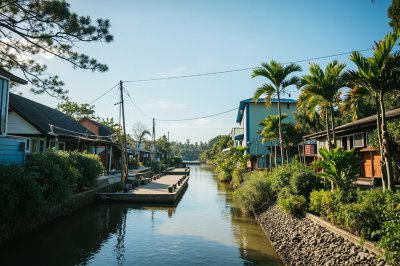 AI-generated travel thumbnail for Manus