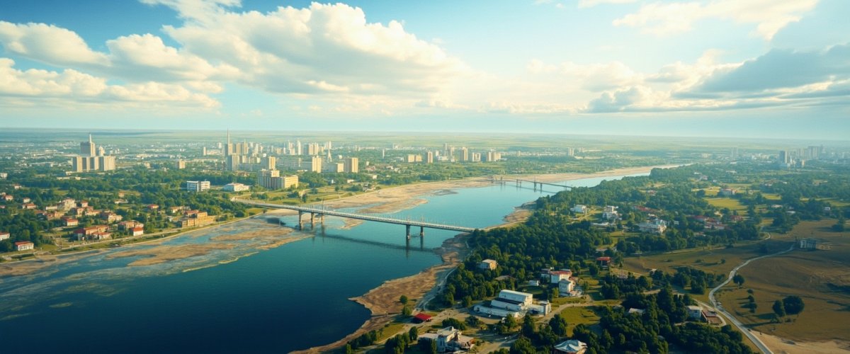 Painterly banner illustration of Markivka