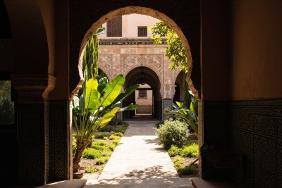 AI-generated travel thumbnail for Marrakech