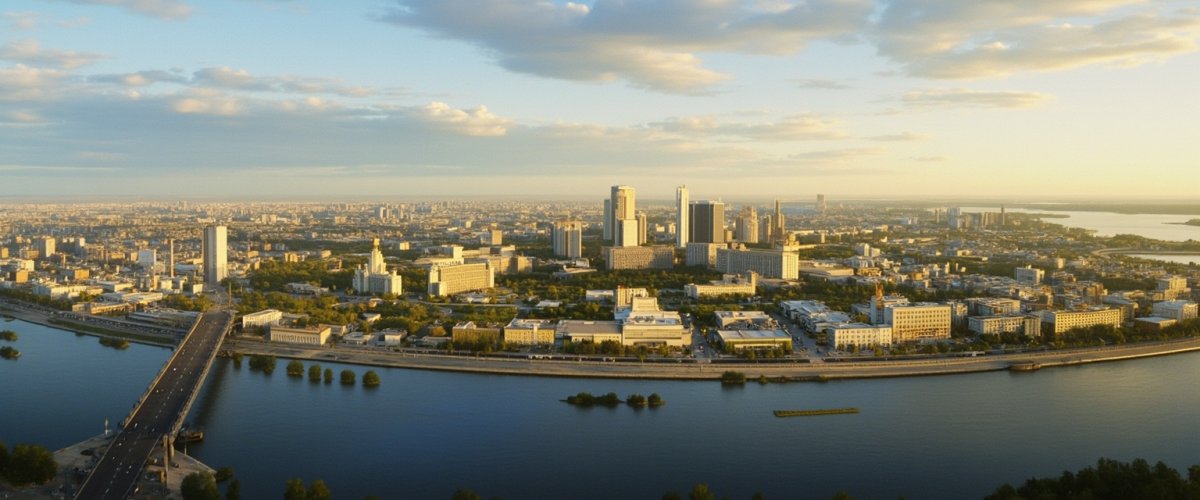 Painterly banner illustration of Matveyevskoye