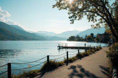 AI-generated travel thumbnail for Mauensee