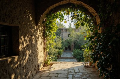 AI-generated travel thumbnail for Medghal