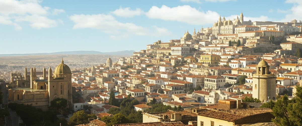 Painterly banner illustration of Merindad de Cuesta-Urria