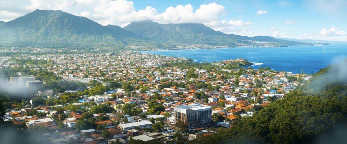 Painterly banner illustration of Miraflores