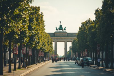 AI-generated travel thumbnail for Mitte