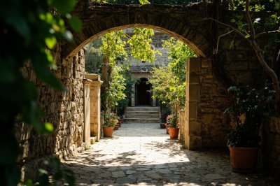 AI-generated travel thumbnail for Monterrubio de la Sierra