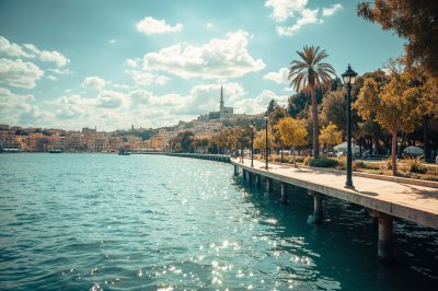 AI-generated travel thumbnail for Montgat