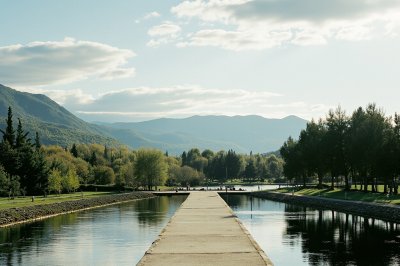 AI-generated travel thumbnail for Montseny