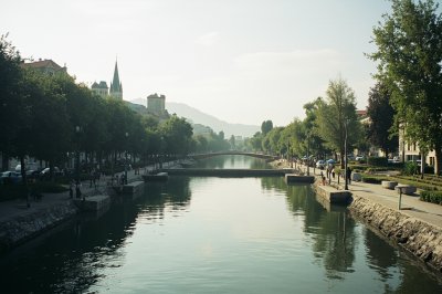 AI-generated travel thumbnail for Mostar