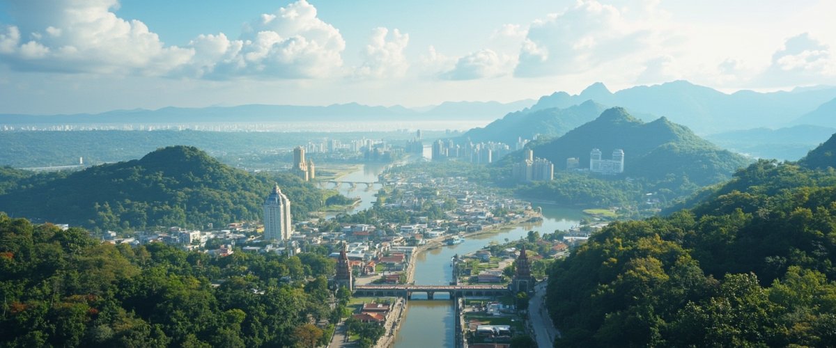 Painterly banner illustration of Muang Vapi