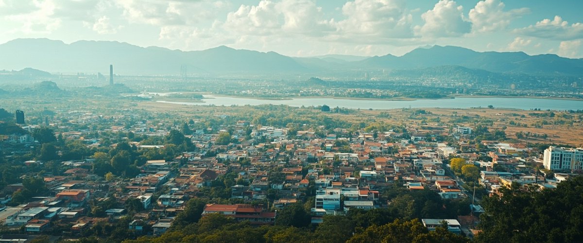 Painterly banner illustration of Municipio de Totonicapán