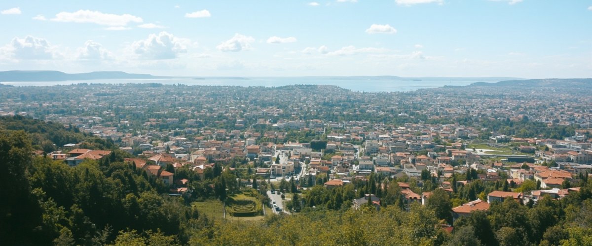 Painterly banner illustration of Municipiul Focşani