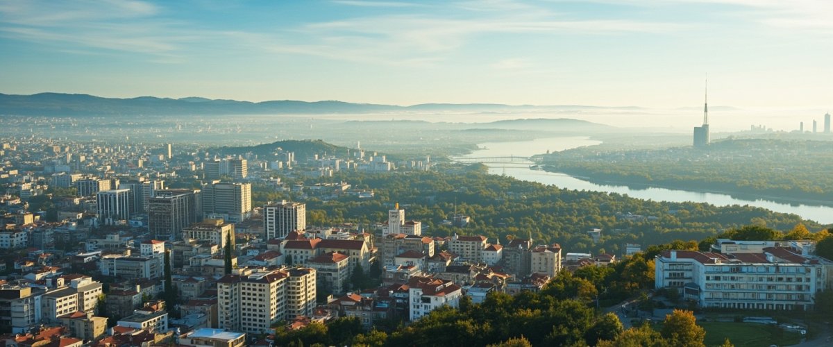 Painterly banner illustration of Municipiul Piatra-Neamţ