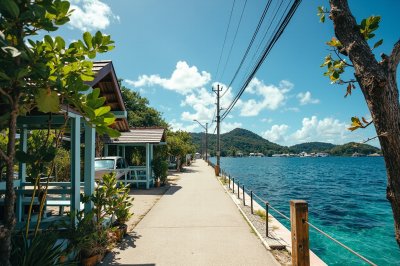 AI-generated travel thumbnail for Napari Village