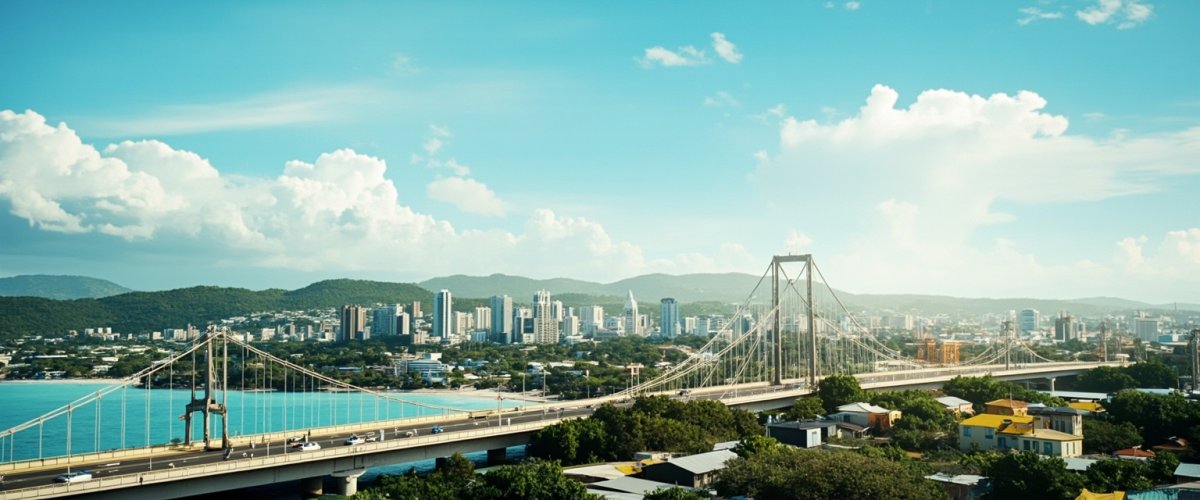 Painterly banner illustration of New Kingston