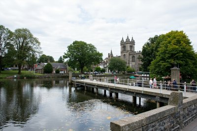 AI-generated travel thumbnail for Newcastle Emlyn